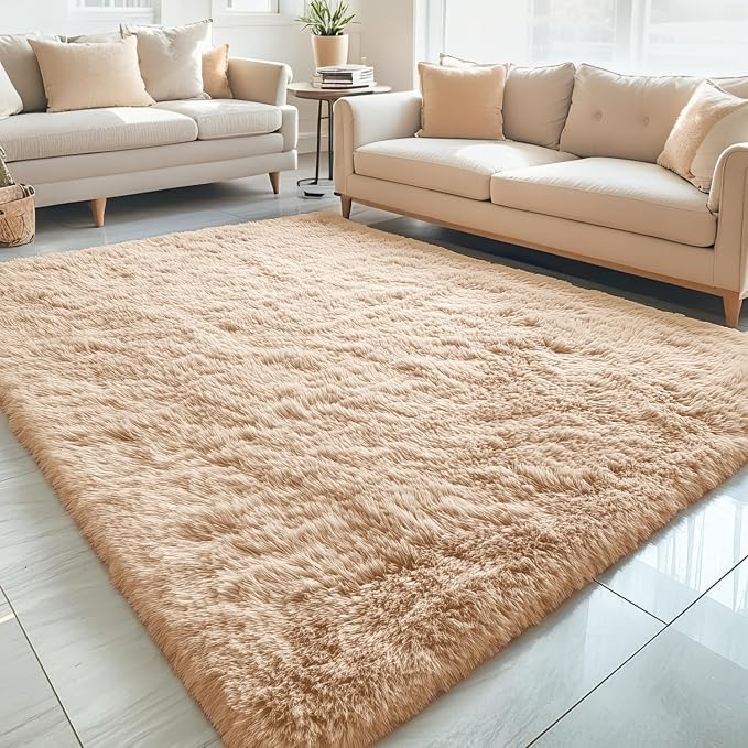 OLANLY 5x11 Machine Washable Large Area Rugs by OLANLY