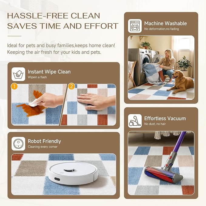 PureCozy Machine Washable 2x6 Runner Rug - Image 5