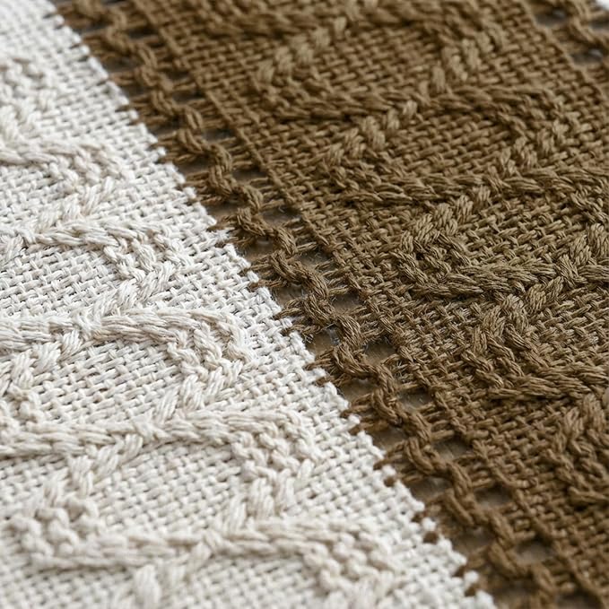 Artoid Mode Coffee Farmhouse Rustic Table Runner 12x72 Inch | Seasonal Holiday - Image 6