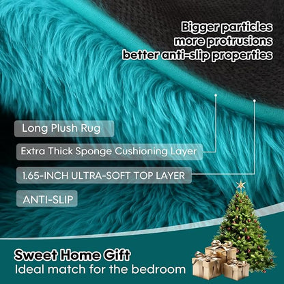 8x10 Area Rugs Living Room, Large Plush Fluffy Bedroom Carpet, Non-Slip - Image 6