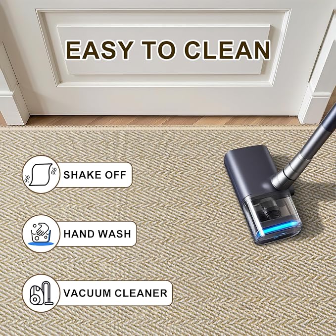 Ultra Thin Door Mat Indoor Entrance 24"x47", Low-Profile Indoor Door Mat - Image 7