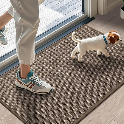 LEKEEPGO Door Mat 17"x29", Non Slip Door Mat Indoor Entrance, Rubber Backing by LEKEEPGO