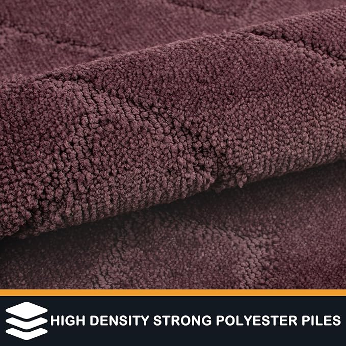 PURRUGS Dirt Trapping Door Mat 20" x 31.5", Non-Slip Machine Washable Entry Rug - Image 3