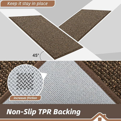 BEQHAUSE Dirt Trapper Door Mat 20" x 32", Non-Slip Washable Doormats Entrance - Image 6