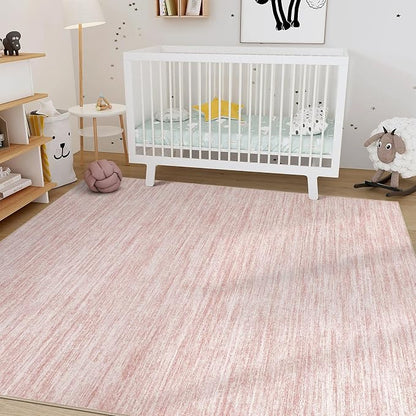 Nakagishi 10x14 Area Rugs Living Room: Washable Large Vintage Rug Neutral - Image 8