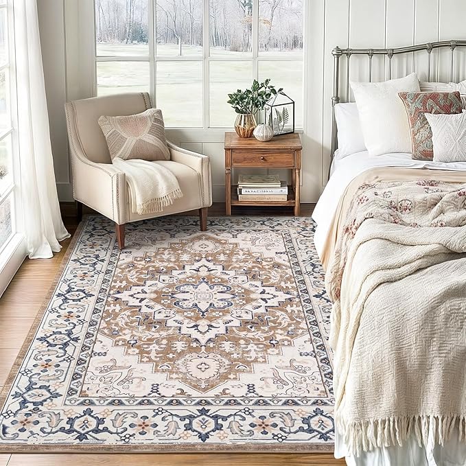 Lofus 5x8 Area Rugs for Living Room, Washable Area Rug, Rugs for Bedroom - Image 2