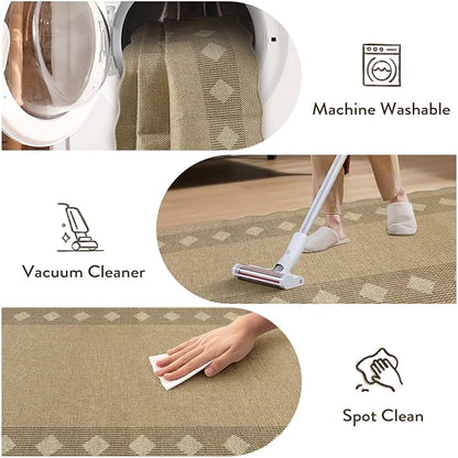 LIVEBOX Scalloped Easy Jute Diamond Rug - Image 6