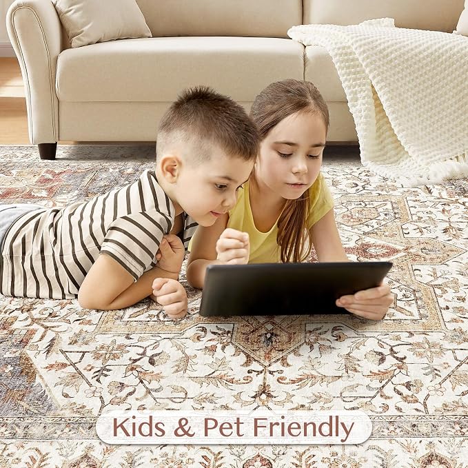 Tortania Area Rug 2x6 Runner Rugs - Image 8