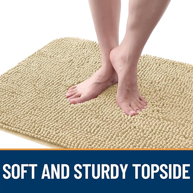 OLANLY Dog Door Mat for Muddy Paws 35x24, Absorbs Moisture and Dirt, Absorbent - Image 4
