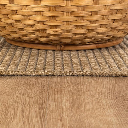 CAMILSON Easy Jute Rug 5x7, Indoor Outdoor Natural Color Farmhouse Area Rugs - Image 6