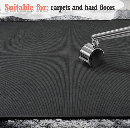 Heavy Duty Office Chair Mat for Carpet and Hardwood Floor Bohemian Desk Chair - Image 8