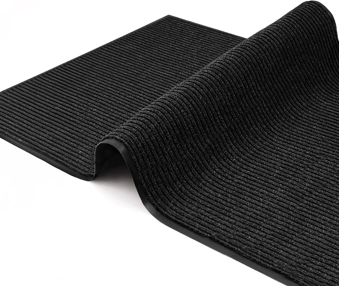 Large Door Mat 3' x 5' Charcoal, Heavy Duty Commercial Floor Mat, Industrial - Image 10