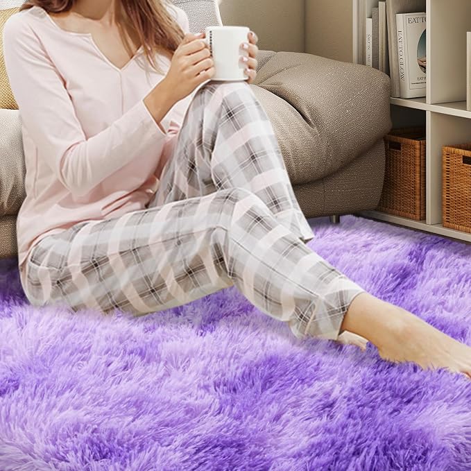 Mugorn 8x10 Area Rugs for Living Room, Large Fluffy Rugs for Bedroom, Soft - Image 7