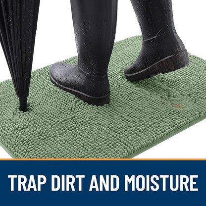 OLANLY Dog Door Mat for Muddy Paws 59x20, Absorbs Moisture and Dirt, Absorbent - Image 2