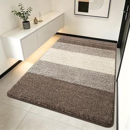 Kitinjoy Indoor Outdoor Door Mat, 70x35 Non-Slip Absorbent Dirt Trapper by Kitinjoy