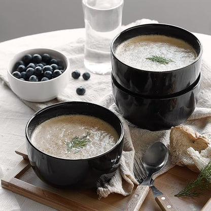 DOWAN 5.8" Deep Soup Bowls & Cereal Bowls - Image 4