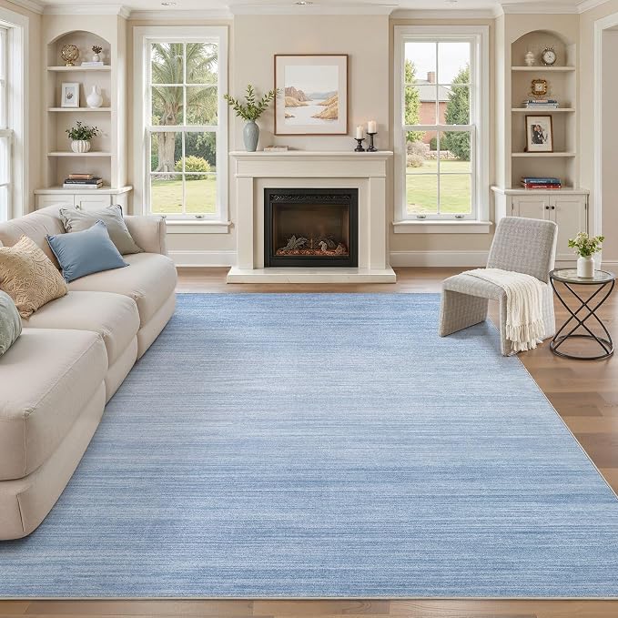 UERMEI 8x10 Washable Area Rug - Image 5