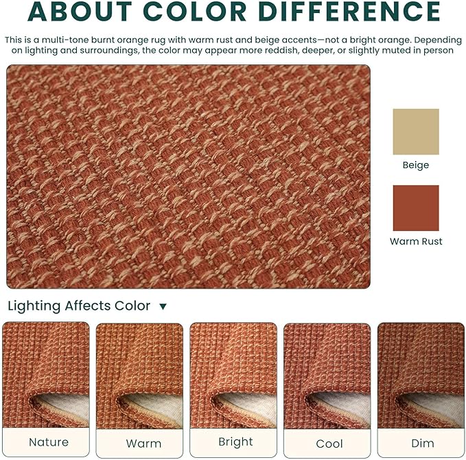 KOZYFLY Orange 3x20 Runners Rugs - Image 3