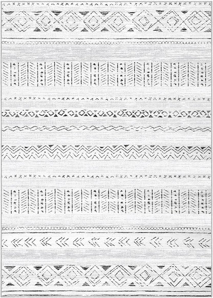 cotiled 5x8 Area Rugs Living Room Rug: Washable Boho Rugs - Image 9