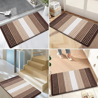 Kitinjoy Indoor Outdoor Door Mat, 59x20 Non-Slip Absorbent Dirt Trapper - Image 6