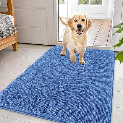OLANLY Dog Door Mat for Muddy Paws 44x32, Absorbs Moisture and Dirt, Absorbent by OLANLY
