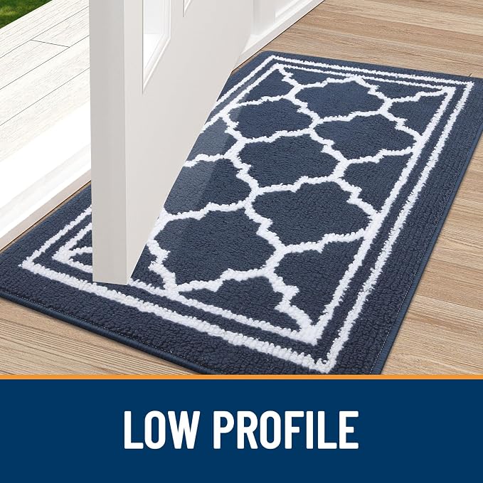 Buganda Runner Indoor Door Mat, Dirt-Resistant and Absorbent Doormat, Low - Image 3
