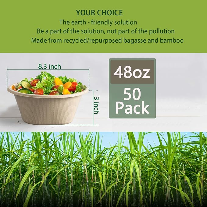 Large Disposable Bowl - Image 2
