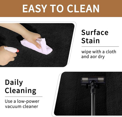Sour Lemon 9x12 Area Rugs for Living Room, Soft Large Area Rug Fluffy Rugs for - Image 5