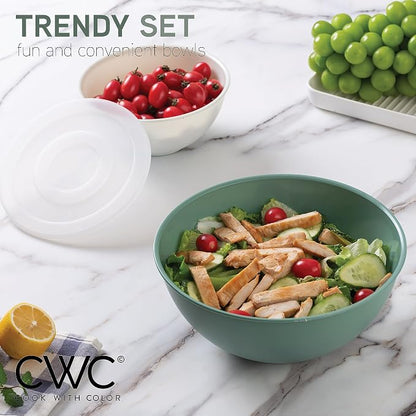COOK WITH COLOR Mixing Bowls with Lids - Image 2