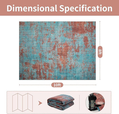 Washable Rugs 8x10 Area Rugs for Living Room-Modern Abstract Rugs for Bedroom - Image 2