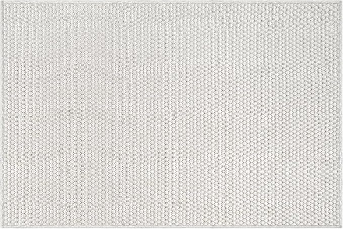 CAMILSON Easy Jute Rug 2x3, Indoor Outdoor Off-White Farmhouse Area Rugs - Image 3