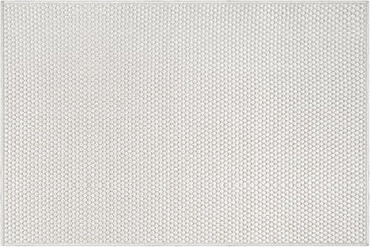 CAMILSON Easy Jute Rug 2x3, Indoor Outdoor Off-White Farmhouse Area Rugs - Image 3