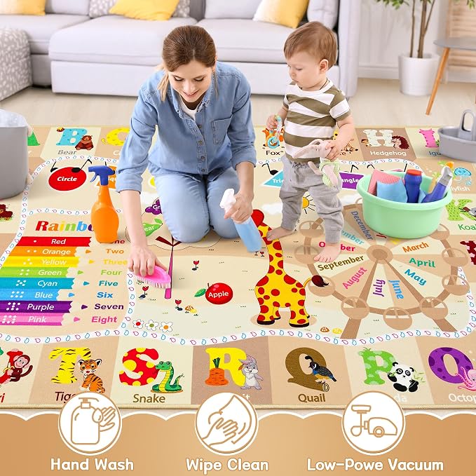 Chicrug Educational Kid Area Rug - Image 6