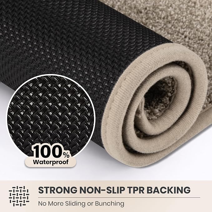 PURRUGS Dirt Trapping Door Mat 24" x 84", Non-Slip Machine Washable Entryway Rug - Image 5
