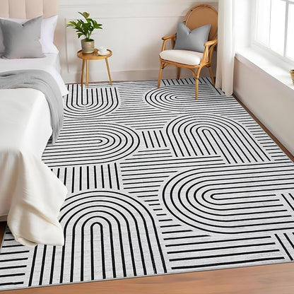 ROYHOME Washable Rug 5x7 Area Rugs - Image 2