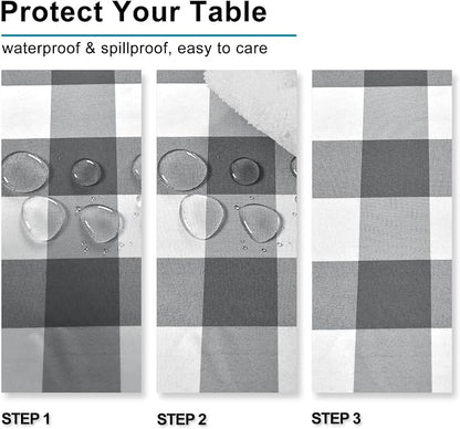 Checkered Tablecloth Rectangle - Image 2
