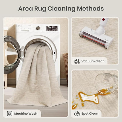 Valenrug Washable Rugs 5x7 - Image 5