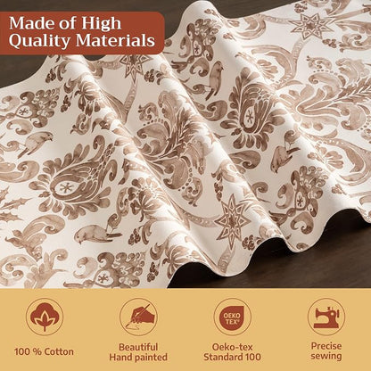 Maison d' Hermine Table Runner 100% Cotton 14.50" x 36" | Table Runners 36 - Image 3
