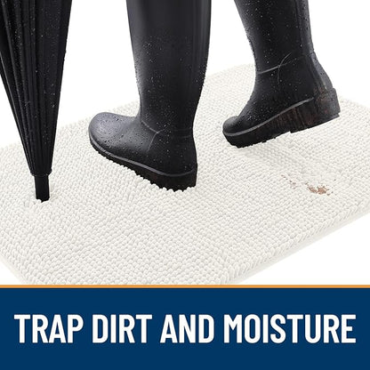 OLANLY Dog Door Mat for Muddy Paws 30x20, Absorbs Moisture and Dirt, Absorbent - Image 2