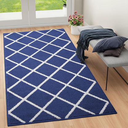 Finchitty Large Indoor Door Mat, Non-Slip Absorbent Resist Dirt Entrance Mat by Finchitty