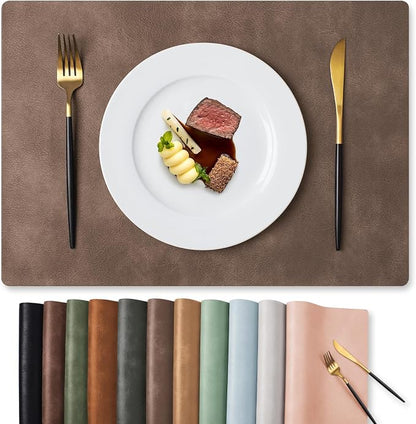 MOSAYT Vinyl Placemats Set of 4-12 X 17 Inch by MOSAYT