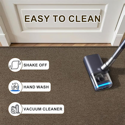 Ultra Thin Door Mat Indoor Entrance 24"x36", Low-Profile Indoor Door Mat - Image 5