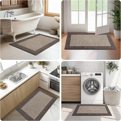 Machine Washable Kitchen Rug 32" x 72", Non Slip Indoor Door Rug, Absorbent - Image 6