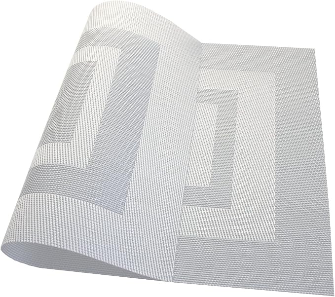 PIGCHCY Placemats Set of 12 Washable Durable Place Mats Vinyl Heat Resistant - Image 4