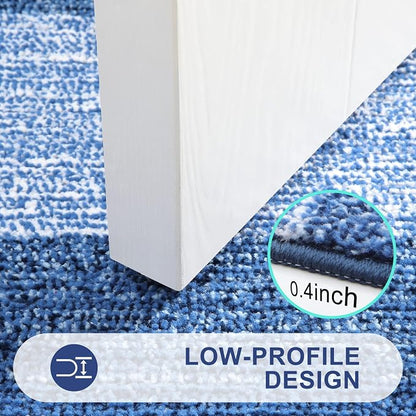 Kitinjoy Indoor Outdoor Door Mat, 44x32 Non-Slip Absorbent Dirt Trapper - Image 4