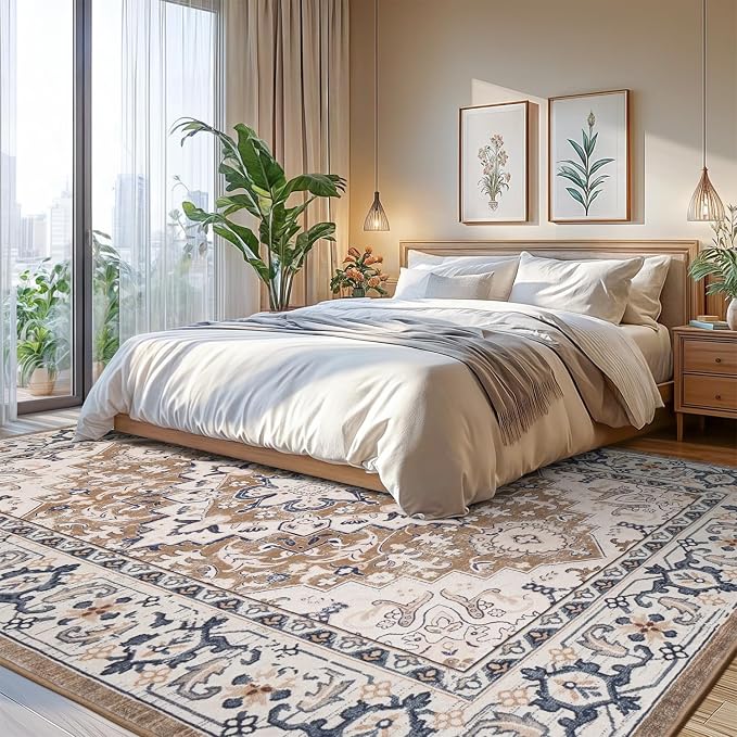 Lofus 9x12 Area Rugs for Living Room, Washable Area Rug, Rugs for Bedroom - Image 2
