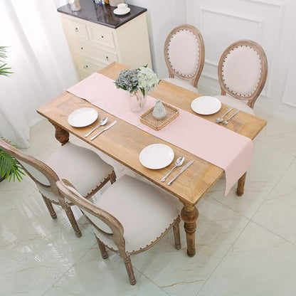 Soft Caddice Faux Linen Table Runner - Image 7