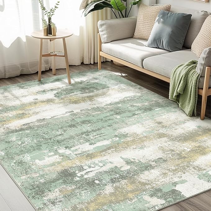 BEIMO Area Rugs 10x14 for Living Room Bedroom, Modern Abstract Machine Washable by BEIMO