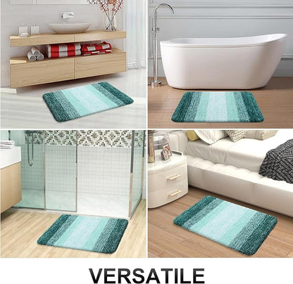 OLANLY Bathroom Runner Rugs Mat 47x17, Extra Soft Absorbent Microfiber Bath Rugs - Image 6
