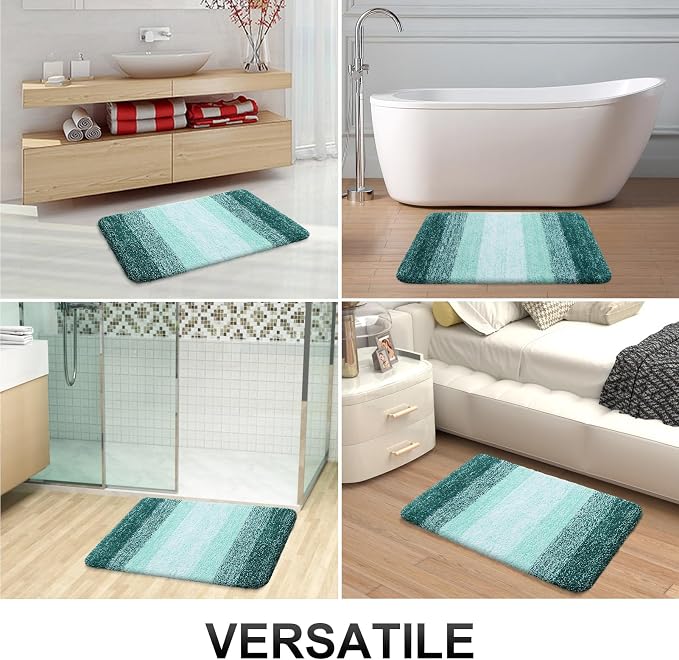 OLANLY Bathroom Runner Rugs Mat 59x20, Extra Soft Absorbent Microfiber Bath Rugs - Image 6